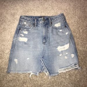 Abercrombie Jean Skirt